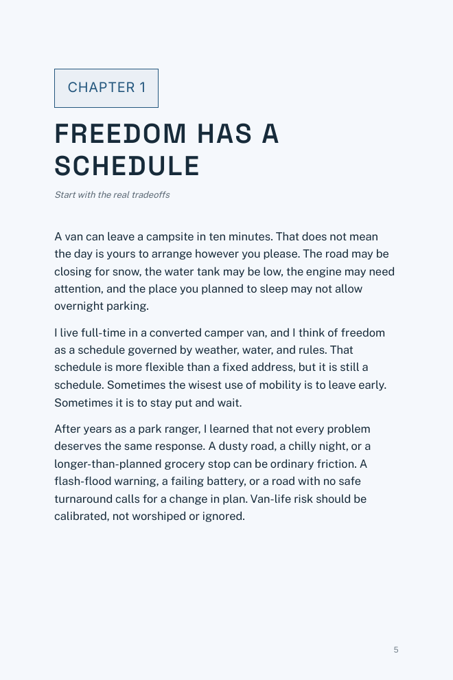 Page 5 — Freedom Has a Schedule