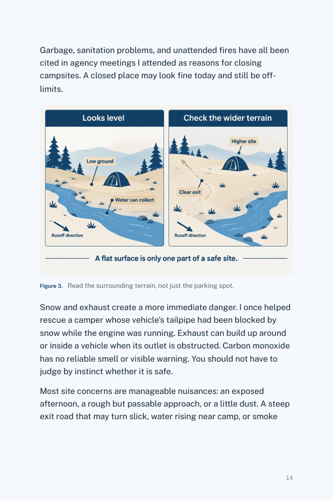 Page 14 — Read the Place Before You Park